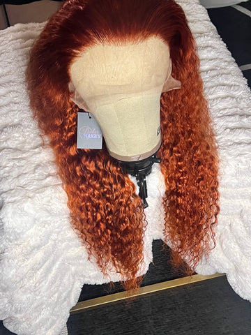 GINGER DEEP WAVE 13x6 HD LACE FRONT WIG 180% DENSITY