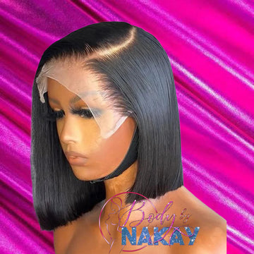 BOB WIG  (HD LACE) 200% Density